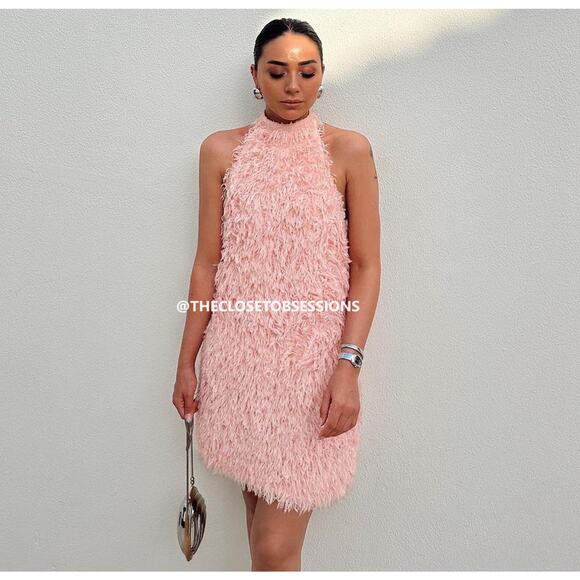 ZARA BLOGGER FAVE!!! Open Back Short Dress NWT - Picture 6 of 16